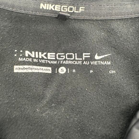 Woman’s Nike Golf Tech jacket full zip puffer fill size s black Dri fit - Picture 3 of 5